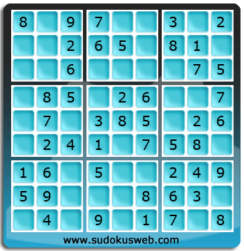 Nivel Muito Facil de Sudoku