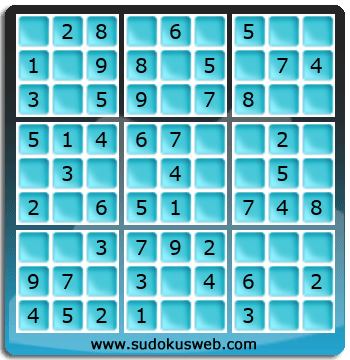 Sudoku de Nivel Muy Fácil