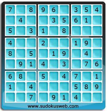 Sudoku de Nivell Molt Fàcil