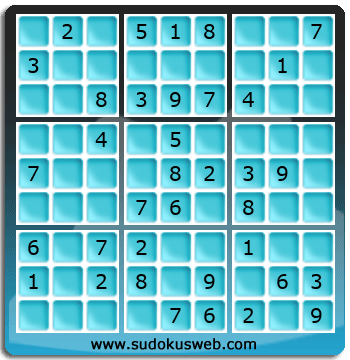 Sudoku von einfacher höhe