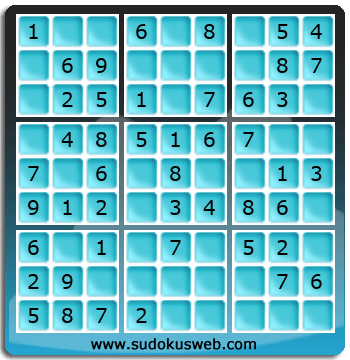 Sudoku von sehr einfacher höhe