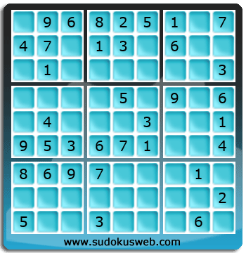 Sudoku von einfacher höhe