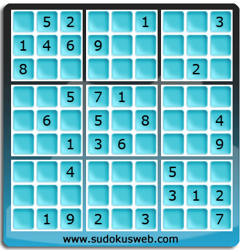 Sudoku von mittelmässiger höhe