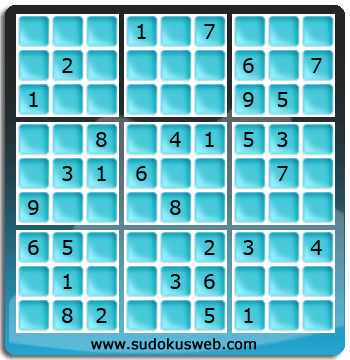 Sudoku von mittelmässiger höhe