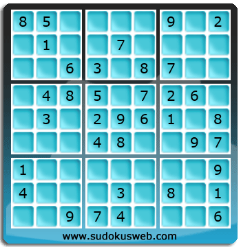 Sudoku von einfacher höhe