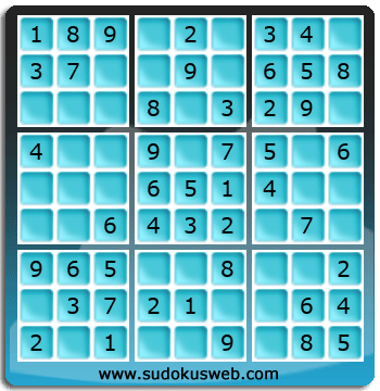 Sudoku de Niveau Très Facile