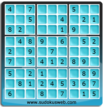 Sudoku de Nivel Muy Fácil