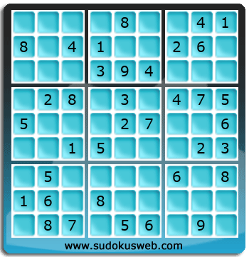 Sudoku von einfacher höhe