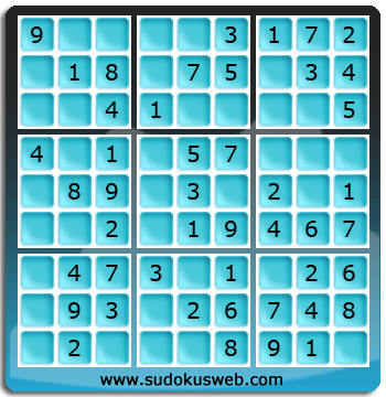 Sudoku de Nivell Molt Fàcil