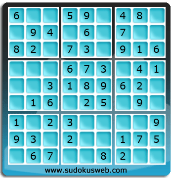 Sudoku de Nivel Muy Fácil