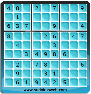 Nivel Facil de Sudoku