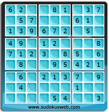 Sudoku von sehr einfacher höhe