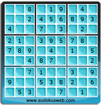 Nivel Muito Facil de Sudoku