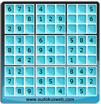 Sudoku de Niveau Très Facile