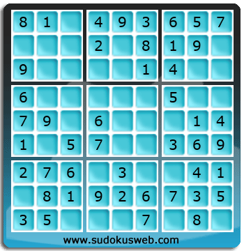 Sudoku von sehr einfacher höhe