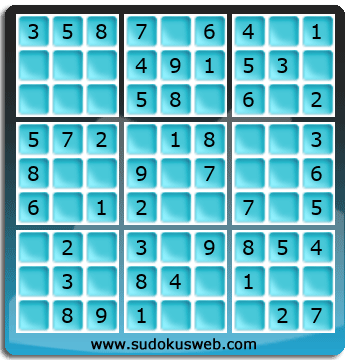Sudoku de Nivell Molt Fàcil Sudoku de Nivell Molt Fàcil
