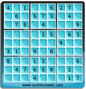 Sudoku von einfacher höhe