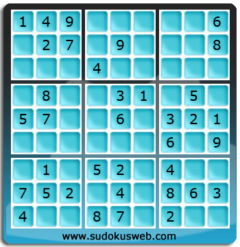 Sudoku von einfacher höhe