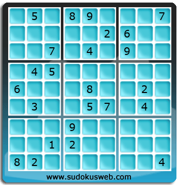 Sudoku von Fachmännischer höhe