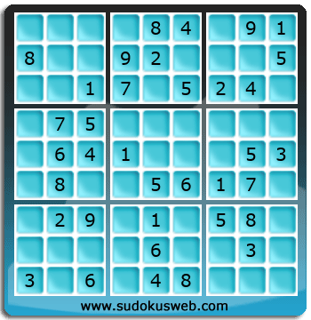 Sudoku von einfacher höhe