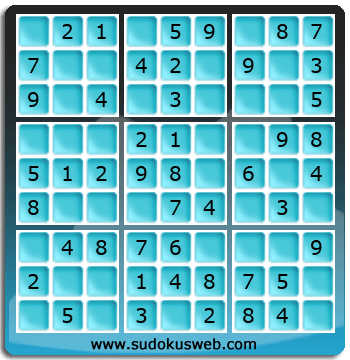 Sudoku de Nivel Muy Fácil