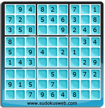 Sudoku de Nivell Molt Fàcil