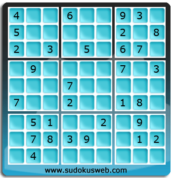 Sudoku von mittelmässiger höhe