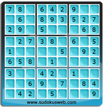 Sudoku de Nivell Molt Fàcil Sudoku de Nivell Molt Fàcil