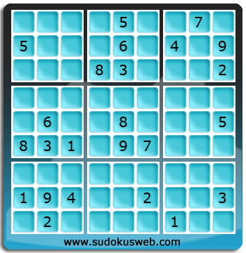 Sudoku von Fachmännischer höhe