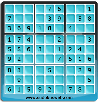 Sudoku de Niveau Très Facile