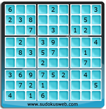 Sudoku von einfacher höhe