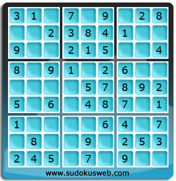 Nivel Muito Facil de Sudoku