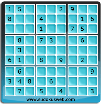 Sudoku von mittelmässiger höhe