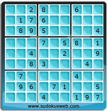 Sudoku von mittelmässiger höhe