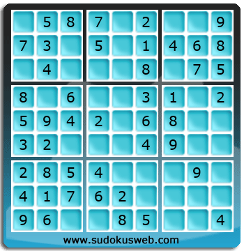 Sudoku de Nivell Molt Fàcil Sudoku de Nivell Molt Fàcil