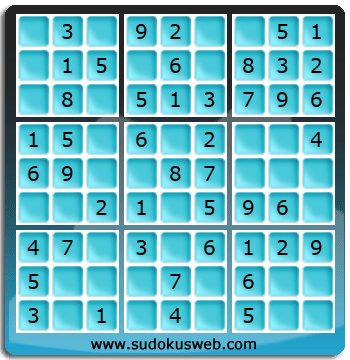 Sudoku de Nivell Molt Fàcil Sudoku de Nivell Molt Fàcil