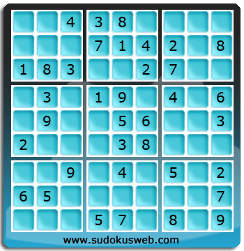 Sudoku von einfacher höhe