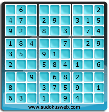 Nivel Muito Facil de Sudoku