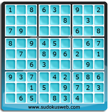 Sudoku de Nivell Molt Fàcil Sudoku de Nivell Molt Fàcil