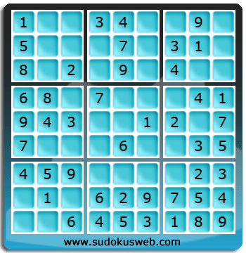 Sudoku de Nivel Muy Fácil