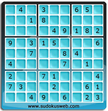 Nivel Facil de Sudoku