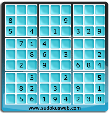 Sudoku von einfacher höhe