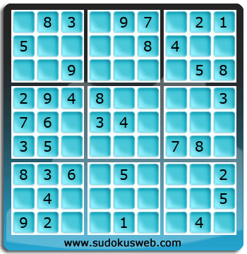 Sudoku von einfacher höhe