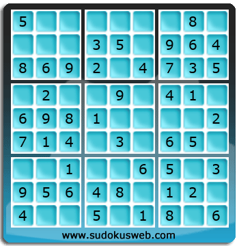 Nivel Muito Facil de Sudoku