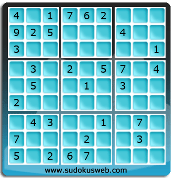 Sudoku von mittelmässiger höhe