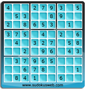 Sudoku de Nivel Muy Fácil Sudoku de Nivel Muy Fácil