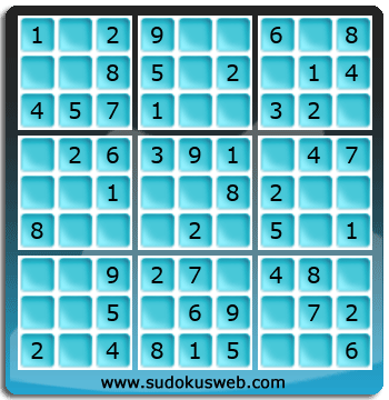 Sudoku de Nivel Muy Fácil