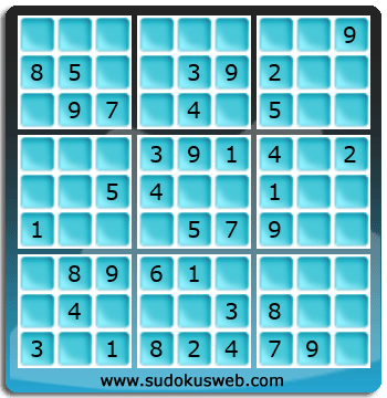 Sudoku von einfacher höhe