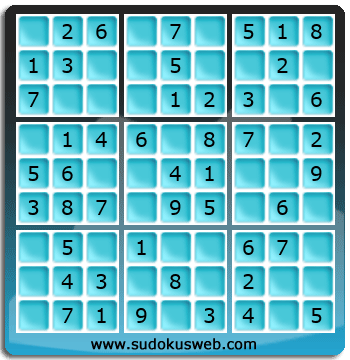 Nivel Muito Facil de Sudoku