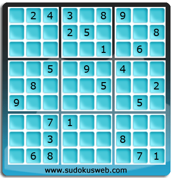 Sudoku von schwieriger höhe